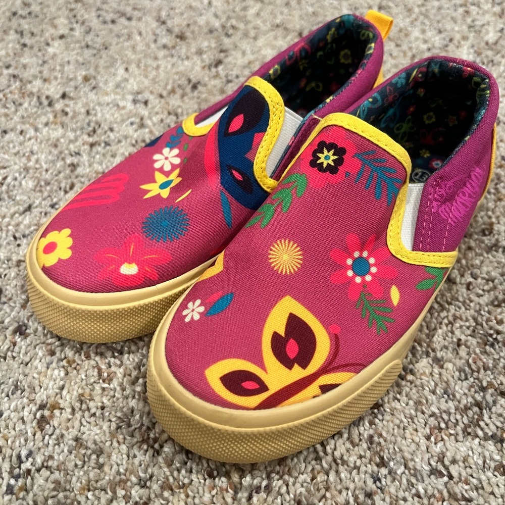 Disney Encanto Colorful Kids Slip-On Shoes